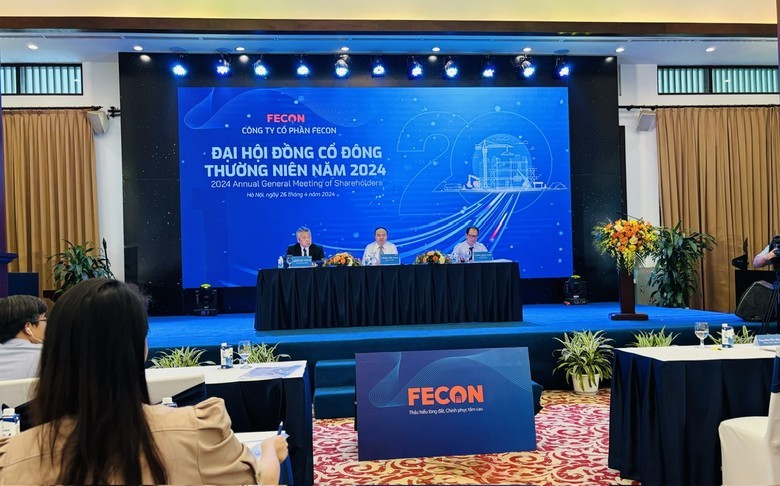ĐHĐCĐ FECON: Đặt mục tiêu doanh thu kỷ lục, có lãi trở lại sau năm 2023 thua lỗ