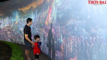 Ứng dụng công nghệ 3D Mapping tái hiện bức tranh Chiến thắng Điện Biên Phủ hào hùng