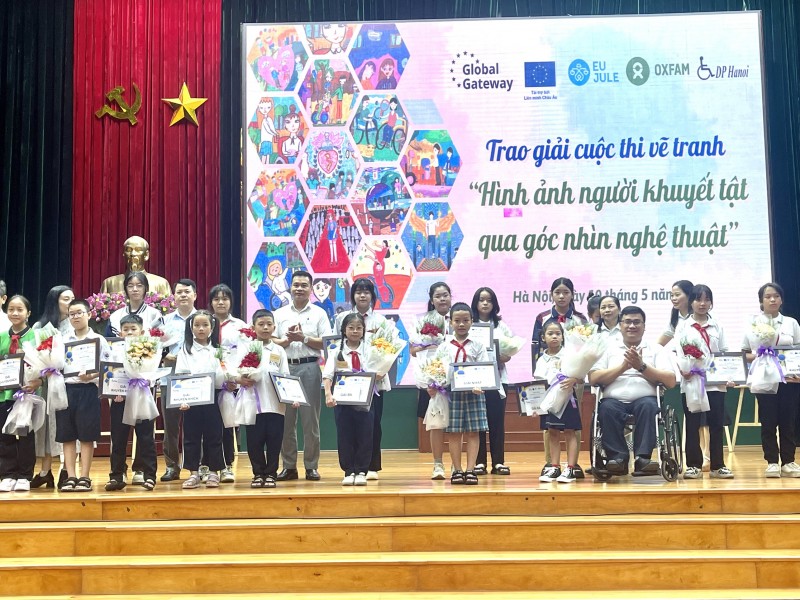 6000 trẻ được nâng cao nhận thức và thúc đẩy tuyên truyền về Luật Người khuyết tật