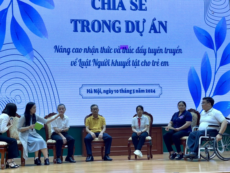6000 trẻ được nâng cao nhận thức và thúc đẩy tuyên truyền về Luật Người khuyết tật