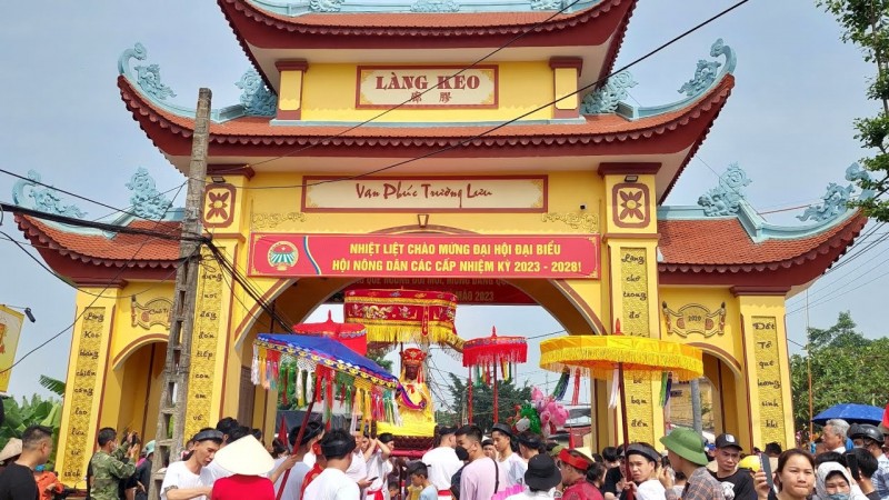 Lễ hội làng Keo, Hà Nội là di sản văn hóa phi vật thể quốc gia