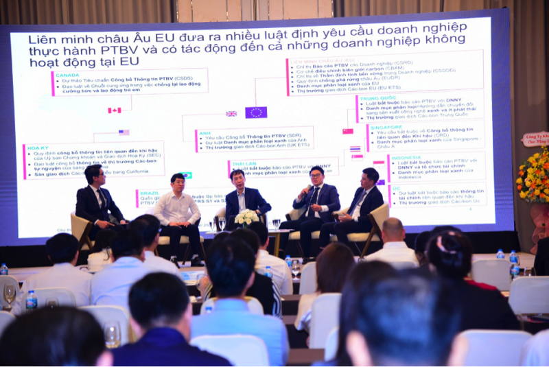 Sự kiện chuyên đề Triển vọng Xuất nhập khẩu 2024 quy tụ nhiều lãnh đạo doanh nghiệp xuất nhập khẩu tham dự