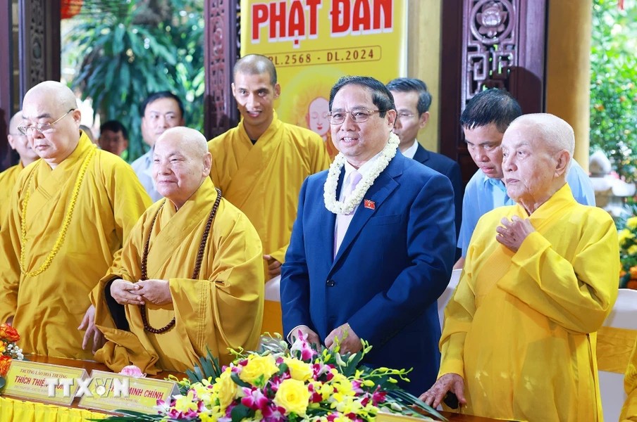 Thủ tướng chúc mừng đồng bào Phật giáo nhân dịp Đại lễ Phật đản 2024