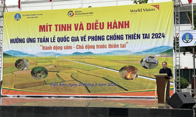 World Vision và tỉnh Điện Biên phối hợp nâng cao nhận thức, khả năng ứng phó với thiên tai của cộng đồng