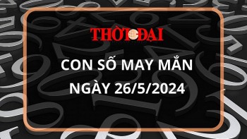 Con số may mắn hôm nay 26/5/2024 12 con giáp: Ngọ - Tý kinh doanh đâu thắng đấy