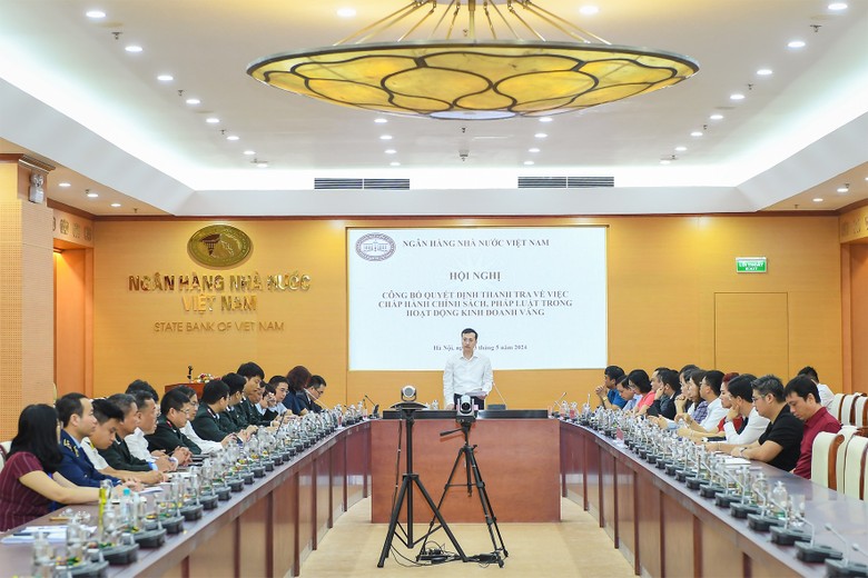 Quyết định thanh tra 2 ngân hàng và 4 doanh nghiệp kinh doanh vàng