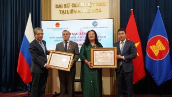 Ghi nhận nỗ lực thúc đẩy tình đoàn kết, hữu nghị và hợp tác Việt Nam - Nga của các thành viên Hội hữu nghị Nga - Việt