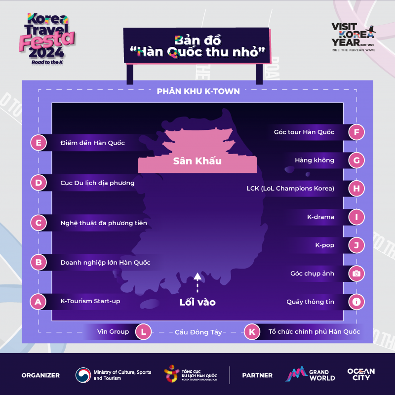 Những ngôi sao hàng đầu từ K-pop và V-pop hội tụ Lễ hội quảng bá du lịch Hàn Quốc tại Việt Nam