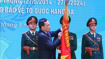 Cục Gìn giữ hòa bình Việt Nam đón nhận Huân chương Bảo vệ Tổ quốc hạng Ba