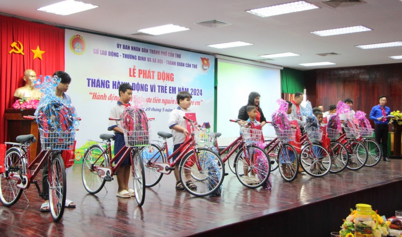 Cần Thơ phát động Tháng hành động vì trẻ em 2024