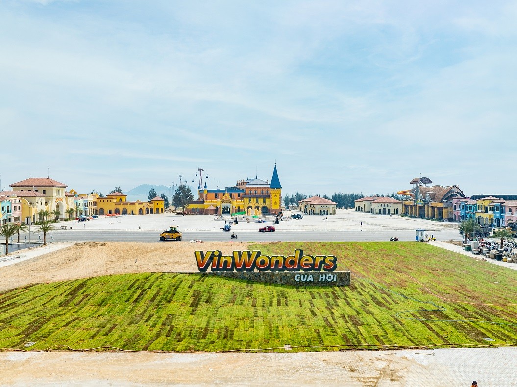 Đếm ngược khai trương tọa độ vui chơi, giải trí “nóng” nhất Bắc Trung Bộ - VinWonders Cửa Hội