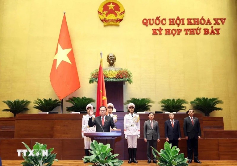 Lãnh đạo các nước gửi điện, thư chúc mừng Chủ tịch nước và Chủ tịch Quốc hội