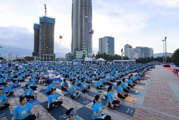 Thúc đẩy giao lưu văn hóa Ấn Độ thông qua chương trình đồng diễn Yoga
