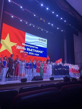 Giới thiệu văn hóa, ẩm thực Việt tại đại học kinh tế hàng đầu của nước Nga
