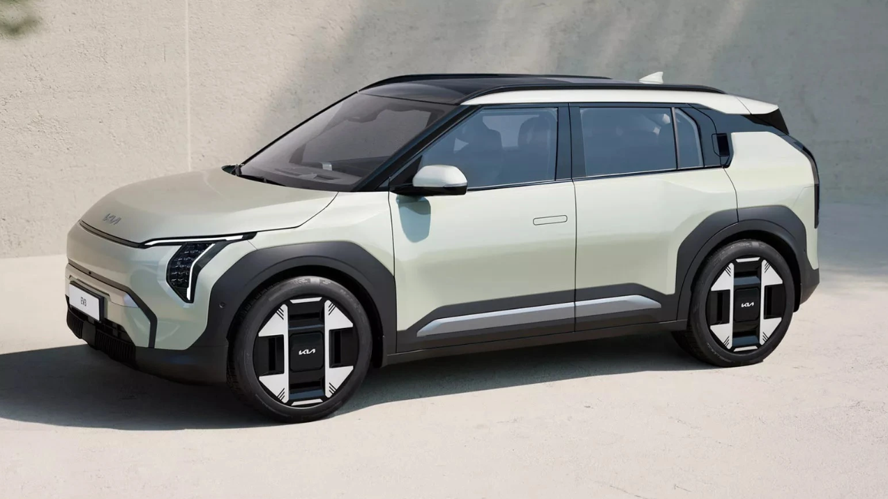 kia ev3 2024 ra mat co the di 600km sau mot lan sac