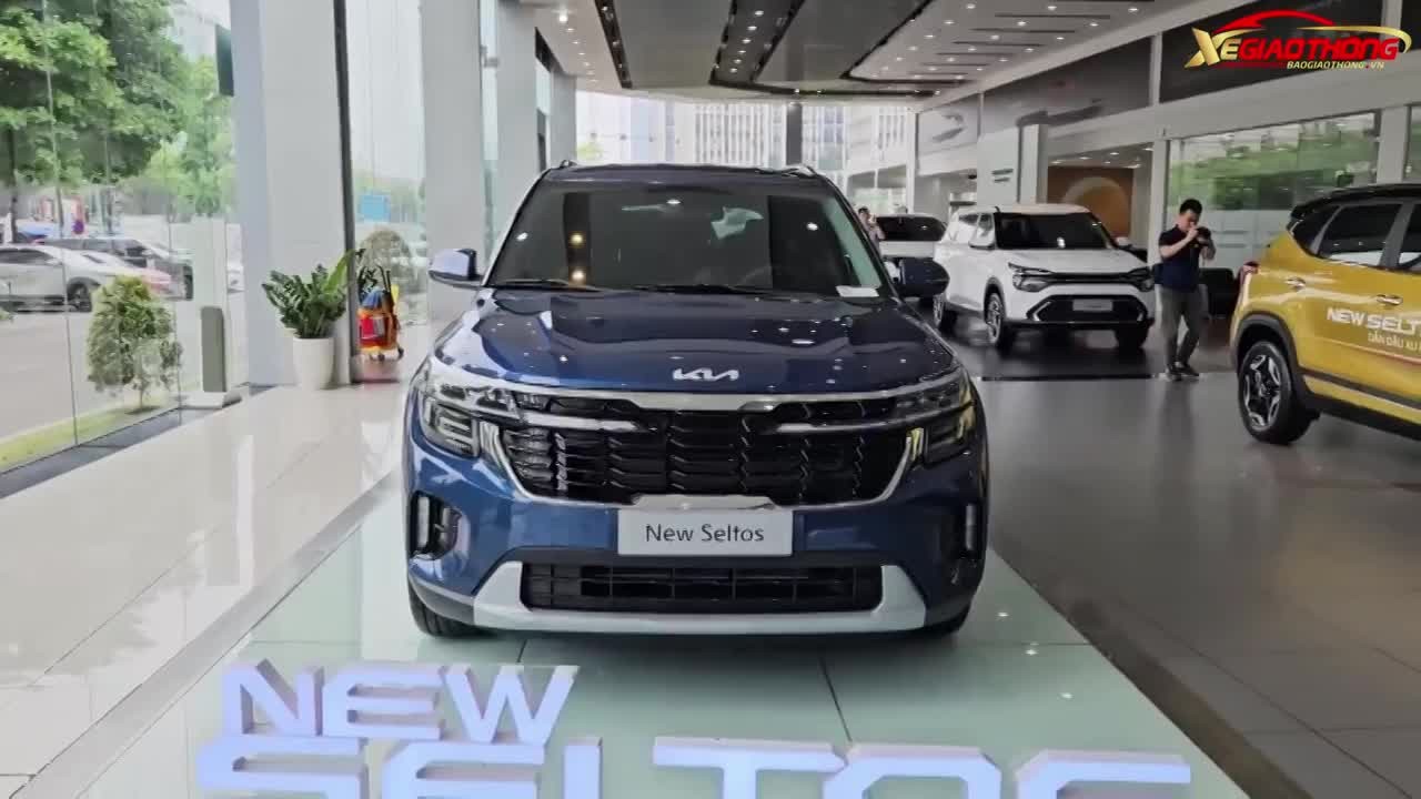Cận cảnh Kia Seltos 2024 tại đại lý