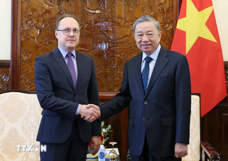 Tăng cường hơn nữa quan hệ Đối tác Chiến lược Toàn diện Việt Nam-Nga
