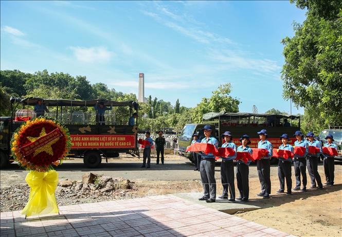 Tây Ninh đón nhận 172 hài cốt liệt sĩ từ Campuchia về nước