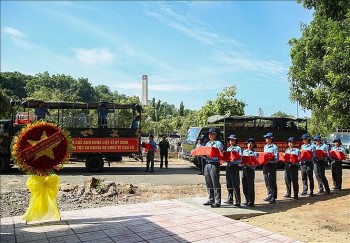 Tây Ninh đón nhận 172 hài cốt liệt sĩ từ Campuchia về nước