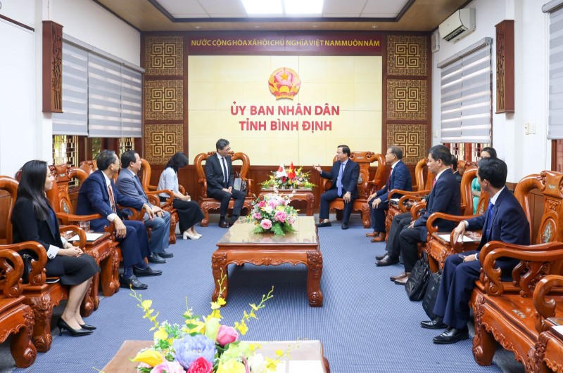 Ông Mori Takero ủng hộ tỉnh Bình Định ký kết hợp tác hữu nghị với các địa phương của Nhật Bản