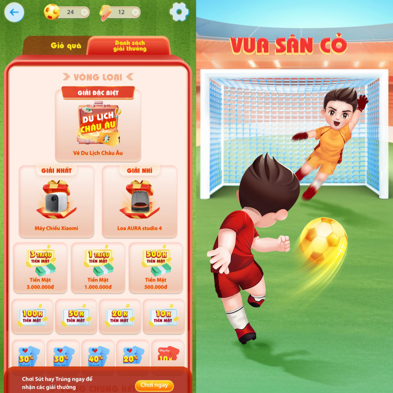 Ghi bàn trên ứng dụng HDBank, đến châu Âu xem chung kết Euro 2024