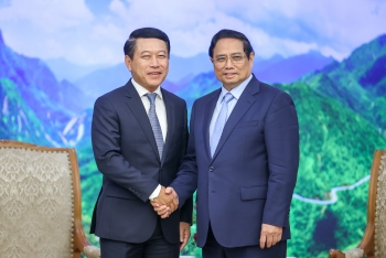 thu tuong pham minh chinh tiep pho thu tuong chinh phu bo truong ngoai giao lao