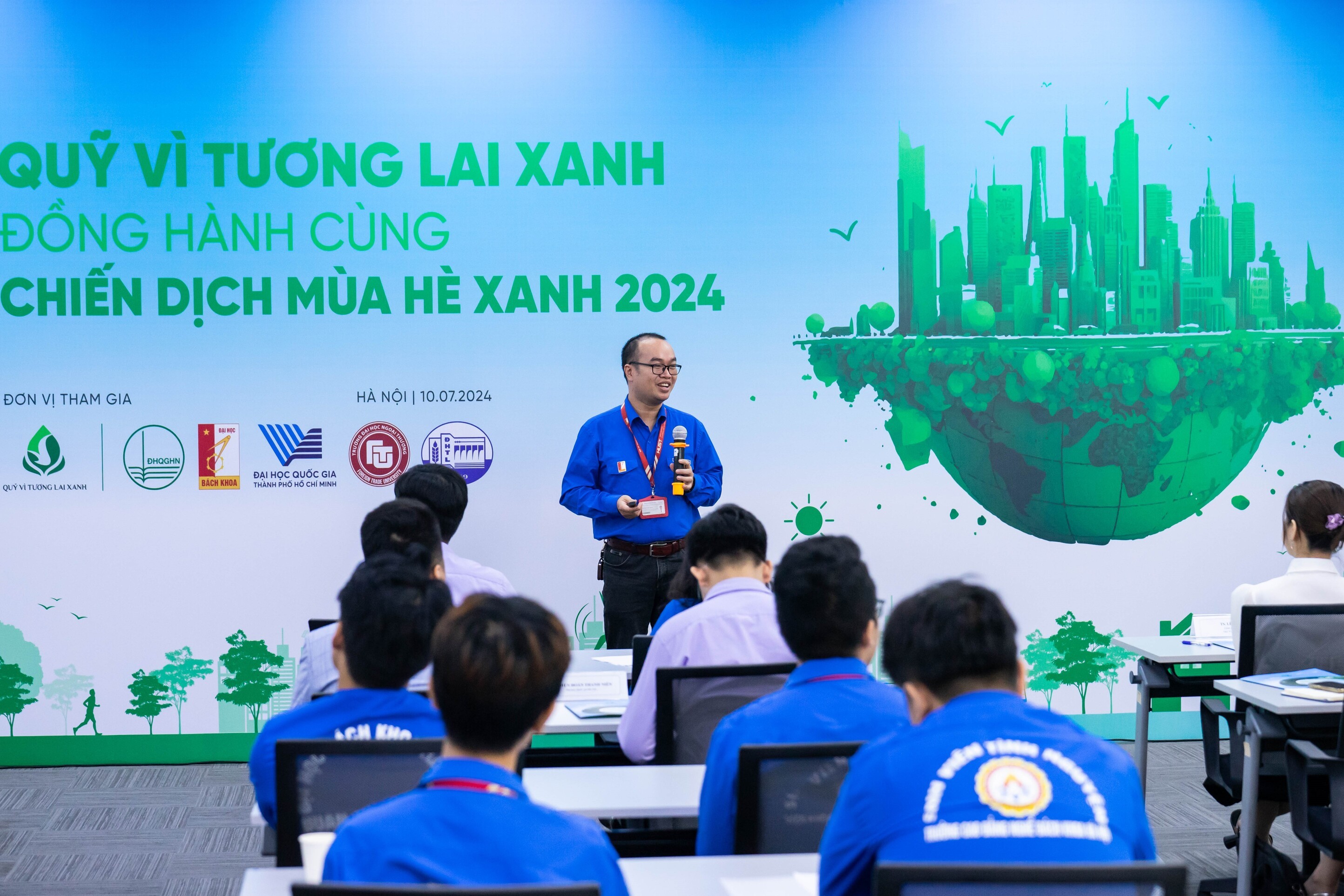 Quỹ Vì tương lai xanh đồng hành cùng chiến dịch Mùa hè xanh 2024