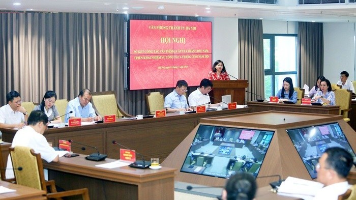 Nâng cao hoạt động công tác Văn phòng cấp ủy các cấp theo hướng chuyên nghiệp, hiệu quả