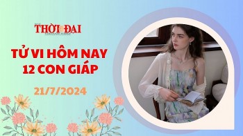 Tử vi hôm nay 12 con giáp 21/7/2024: Hợi đón nhiều cơ may ở phương diện tài lộc