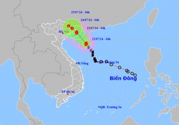 Thời tiết ngày 22/7: Thông tin mới nhất về cơn bão số 2