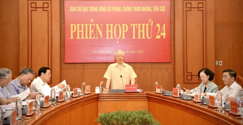 Cuộc đấu tranh phòng, chống tham nhũng, tiêu cực: Dấu ấn của Tổng Bí thư và niềm tin của nhân dân