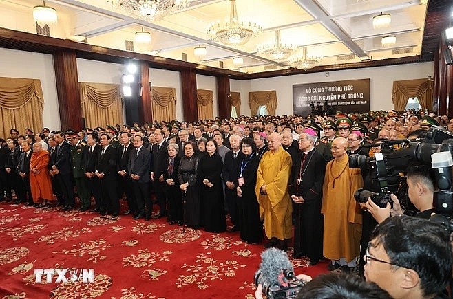 'Biển người' tiếc thương vô hạn Tổng Bí thư Nguyễn Phú Trọng