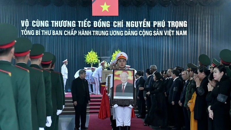 Hàng trăm tổ chức nhân dân toàn thế giới thương xót, chia buồn Tổng Bí thư Nguyễn Phú Trọng từ trần