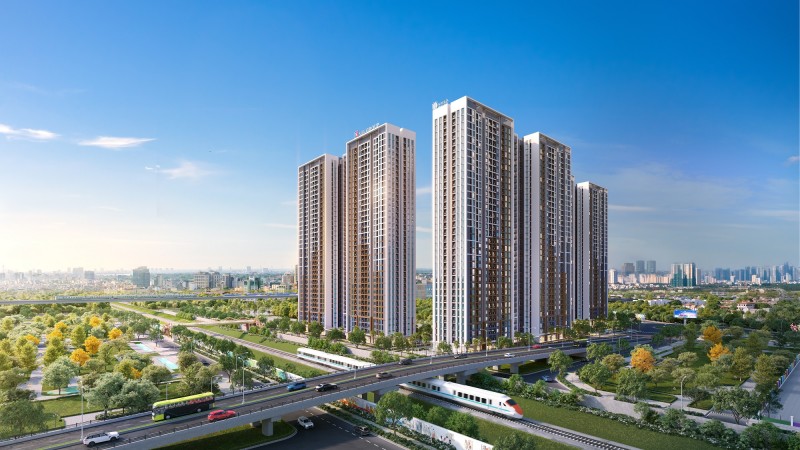 The Sola Park một trong những dự án tâm điểm phía Tây Hà Nội hiện nay.