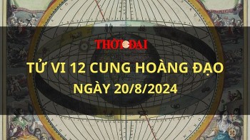 Tử vi hôm nay 12 cung hoàng đạo 20/8/2024: Bọ cạp nhận được nhiều sự yêu mến từ mọi người