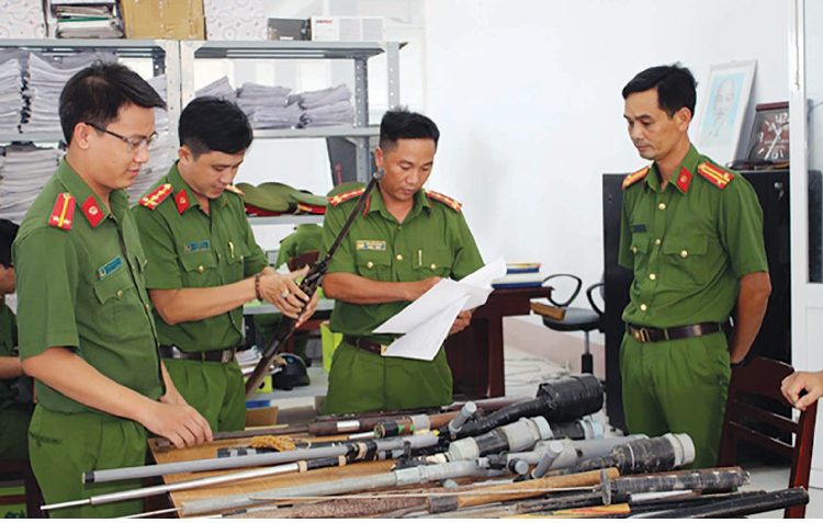 Phát động phong trào phòng ngừa, đấu tranh tội phạm, vi phạm pháp luật về vũ khí