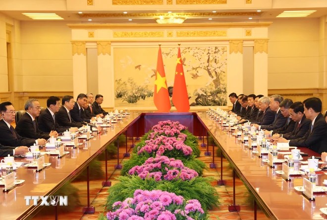 Trung Quốc sẵn sàng thúc đẩy hợp tác thực chất trên mọi lĩnh vực với Việt Nam