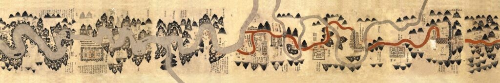 Họa đồ đi sứ Trung Quốc thời vua Minh Mạng