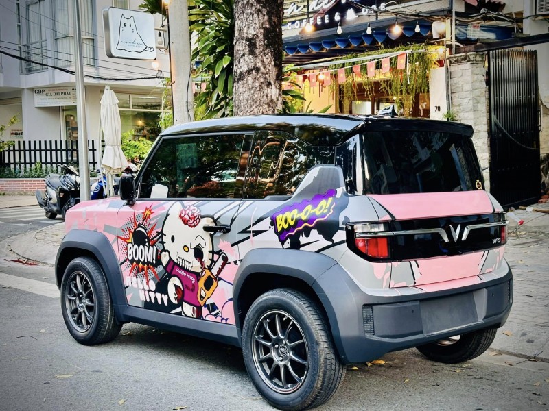 Chủ xe VinFast VF 3 đua nhau… độ xe thể hiện phong cách