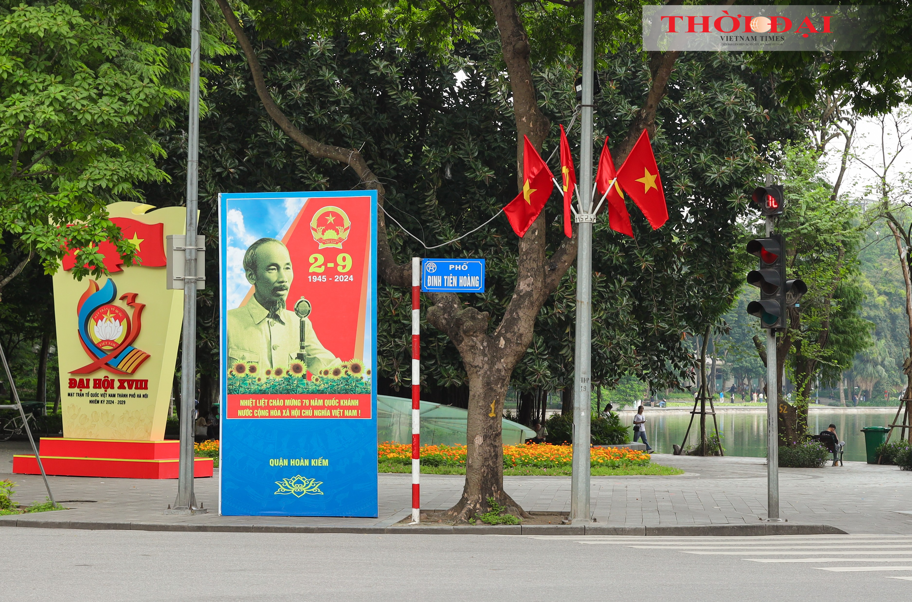 Hà Nội rực rỡ cờ hoa mừng Quốc khánh Hà Nội rực rỡ cờ hoa mừng Quốc khánh