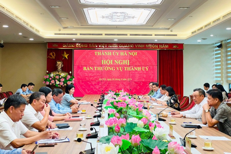 Thành ủy Hà Nội chỉ đạo các biện pháp cấp bách phòng, chống bão số 3 Thành ủy Hà Nội chỉ đạo các biện pháp cấp bách phòng, chống bão số 3