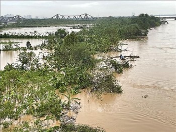 Hà Nội ban hành Công điện khẩn ứng phó với lũ lớn trên các tuyến sông