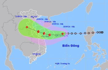 Áp thấp nhiệt đới có khả năng mạnh lên thành bão, giật cấp 10 trong 24 giờ tới