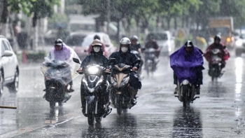 thoi tiet hom nay 309 mien bac mua to cuc bo chuan bi don khong khi lanh