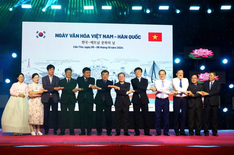 Khai mạc Ngày Văn hóa Việt Nam - Hàn Quốc tại TP Cần Thơ năm 2024
