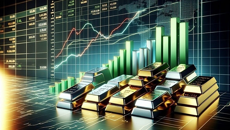 Vàng thế giới vẫn trụ vững trên mức cao kỷ lục Vàng thế giới vẫn trụ vững trên mức cao kỷ lục