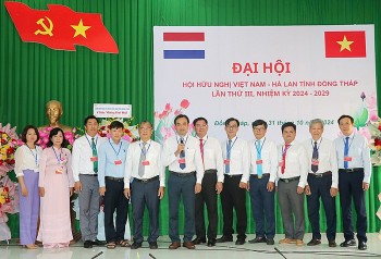 Ông Nguyễn Văn Vũ Minh giữ chức Chủ tịch Hội hữu nghị Việt Nam - Hà Lan tỉnh Đồng Tháp