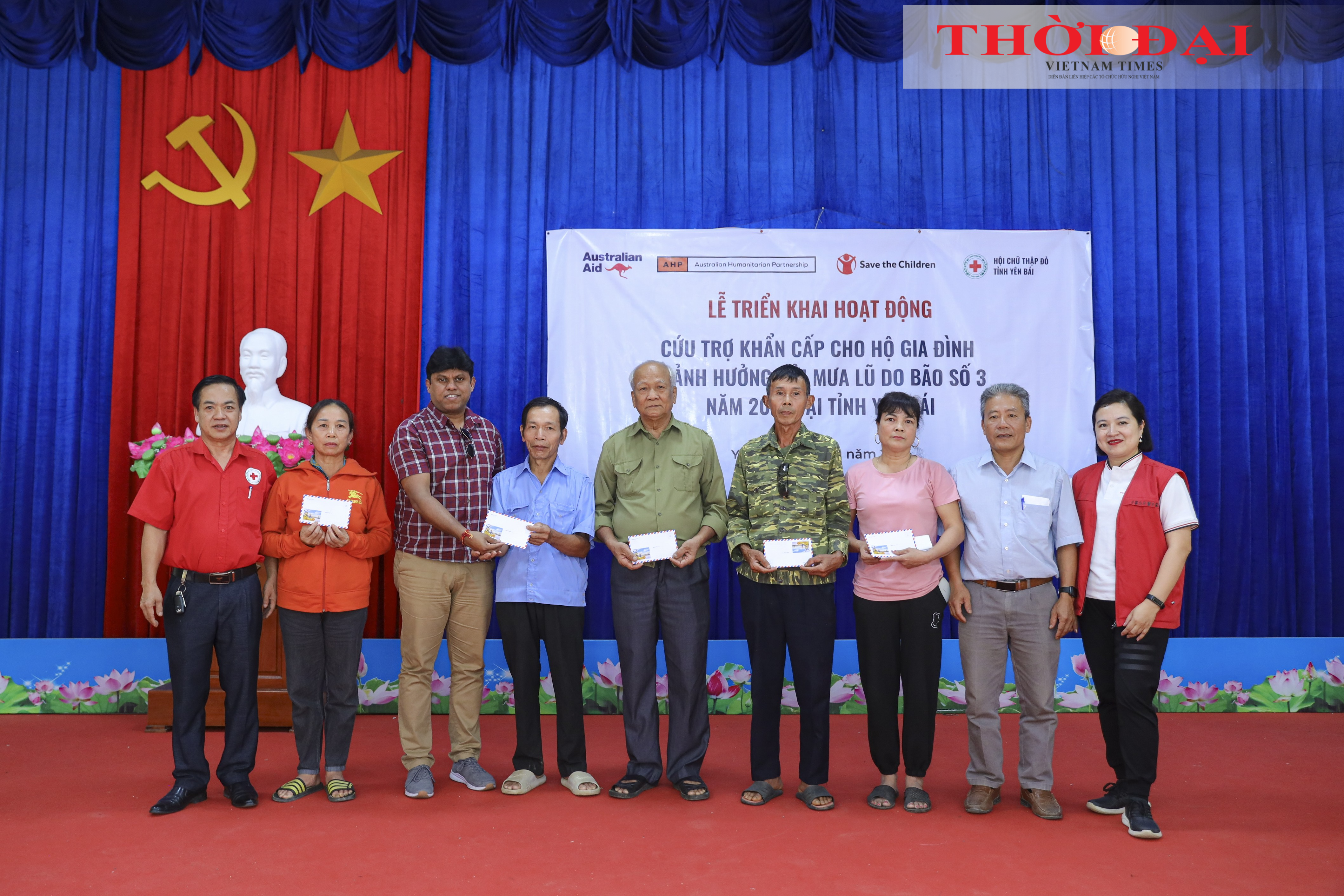 Tổ chức Cứu trợ Trẻ em hỗ trợ người dân Yên Bái tái thiết cuộc sống sau bão số 3