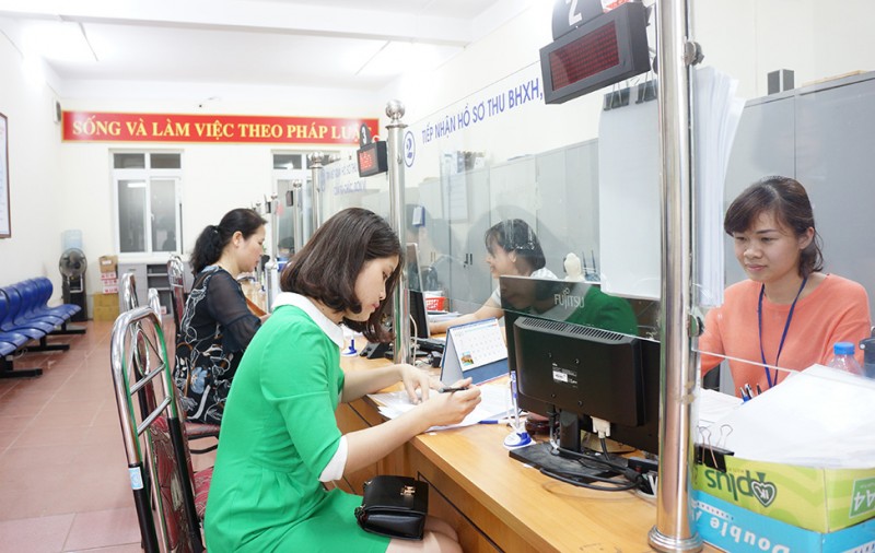 BHXH Hà Nội triển khai BHXH điện tử - Ảnh BHXH Việt Nam (Ảnh: T.L).