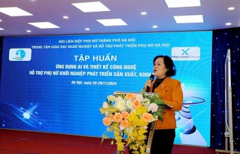 Khai thác ứng dụng trí tuệ thông minh hỗ trợ phụ nữ khởi nghiệp